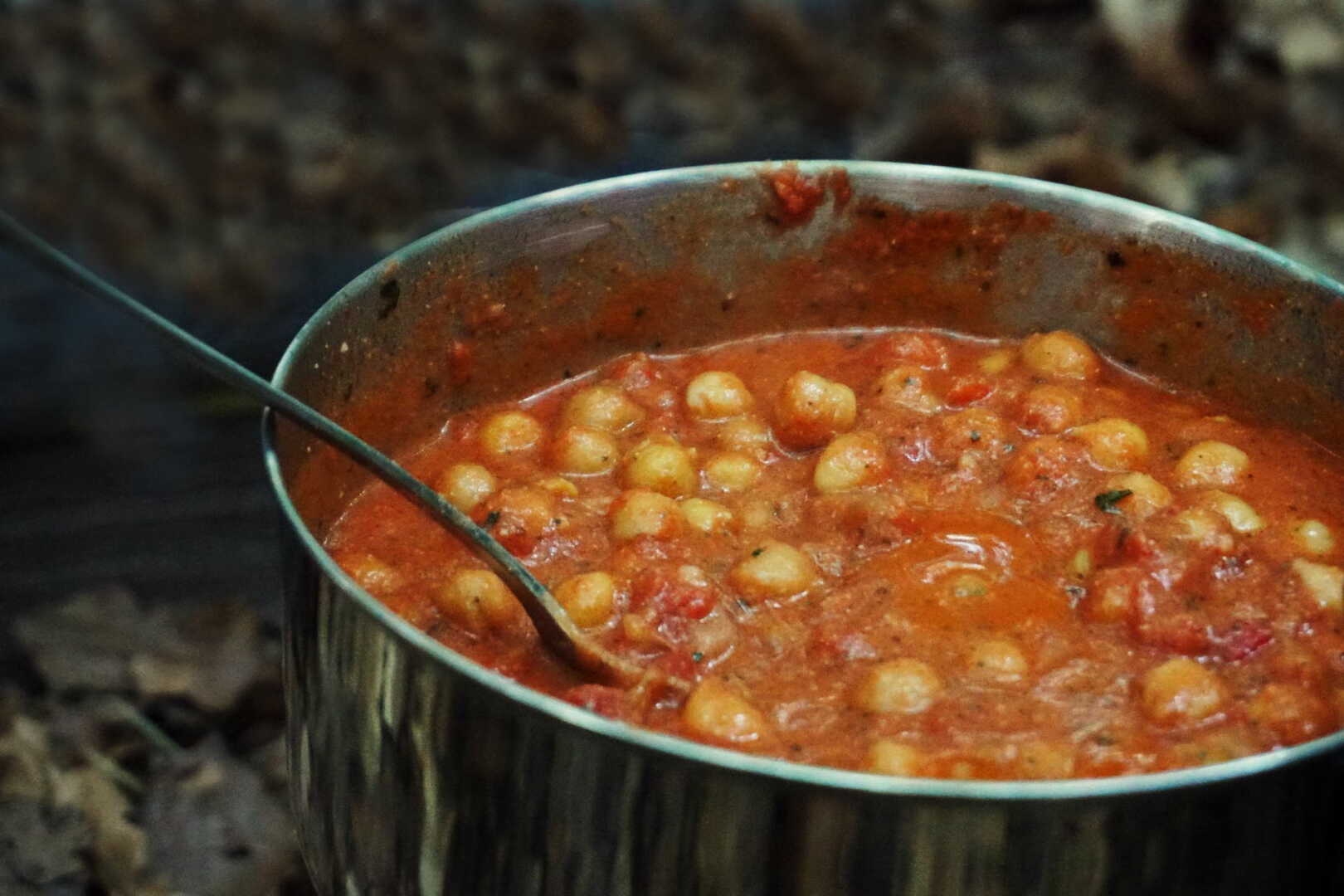 Kichererbsen Curry outdoor